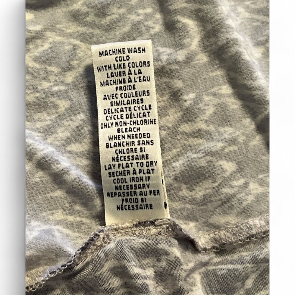 MAX STUDIO Maxi Skirt Size Medium Blue White Stretchy Vacation Holiday **READ - Picture 11 of 12